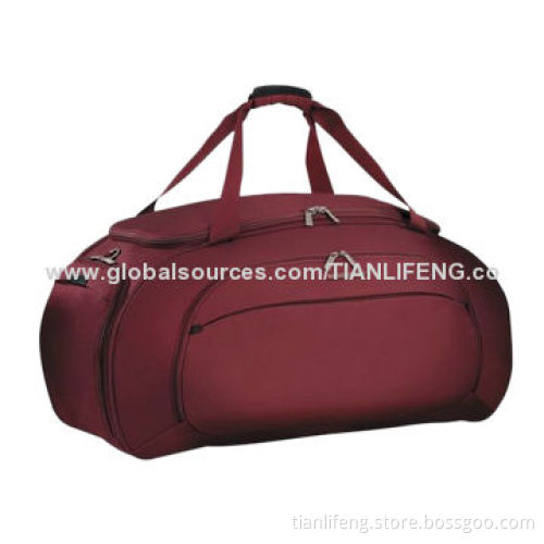 600D Polyester Large Square Duffel Bag for Travel